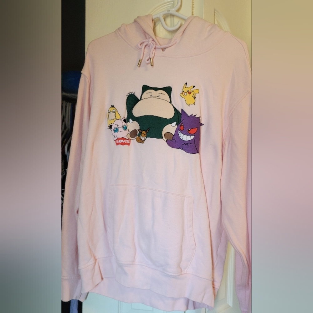 Levi's Pink Pokémon Hoodie